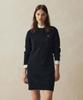 Brooks Brothers [Women'S] Wool Cable Dress (Navy) (Bbdzwb0002Qef)