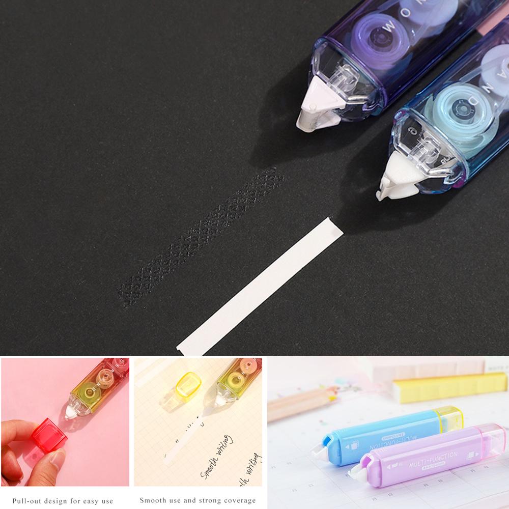 Supplies Refillable Correction Tape Double Sided Adhesive Glue Tape Dispenser Dots Stick Roller