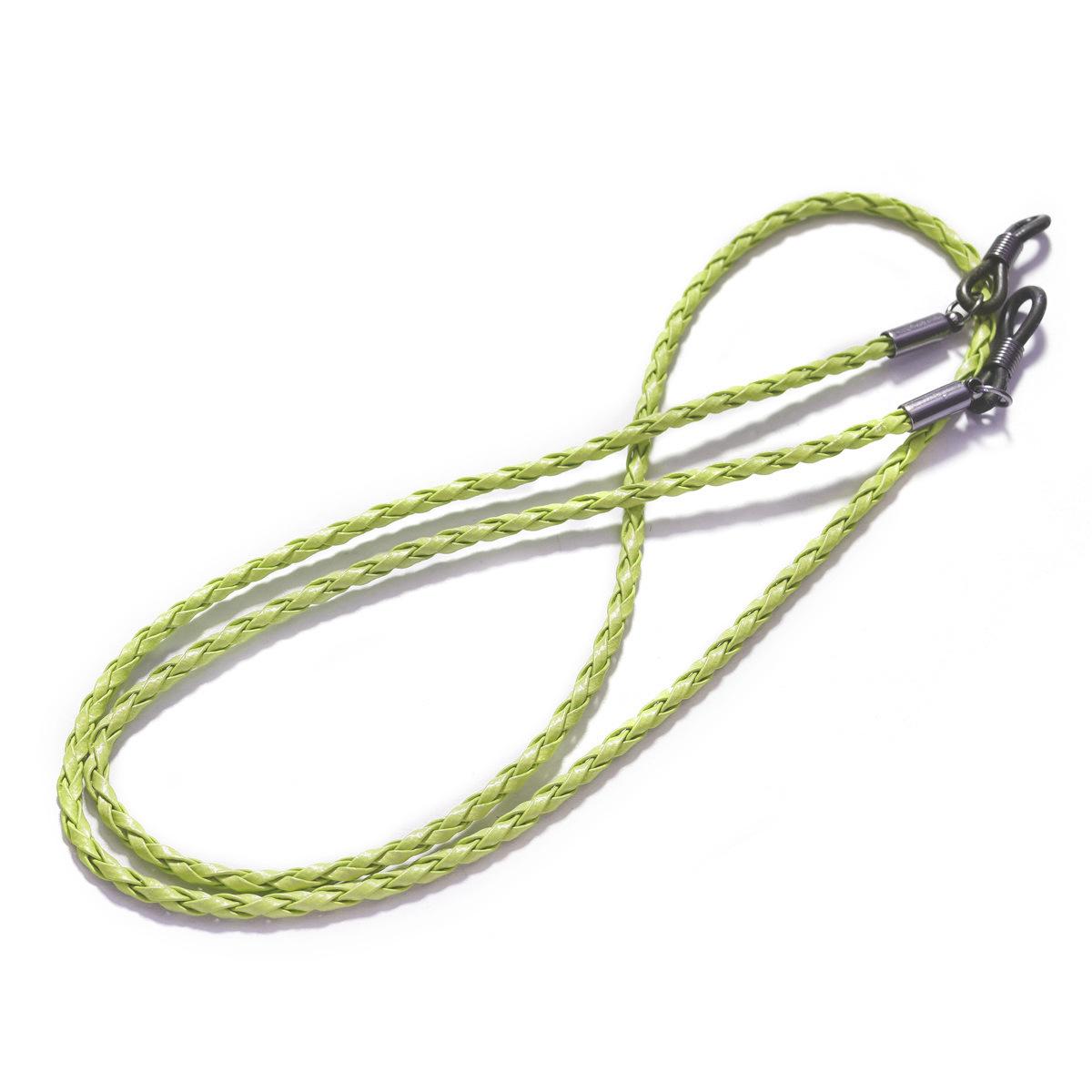 

Аксесуари для окулярів Аксесуари для окулярів Мотузка для окулярів Мотузка для окулярів Pu Шпагат Мотузка Висококласний ланцюжок для окулярів 70cm зелений