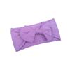 Soft Nylon Baby Hair Bows Gentle Elastic Headbands For Infants Toddlers Multi Color Options