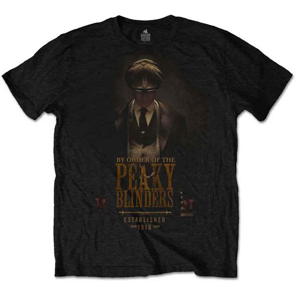 Peaky Blinders Established 1919 T-Shirt Black New Unisex T-Shirt S
