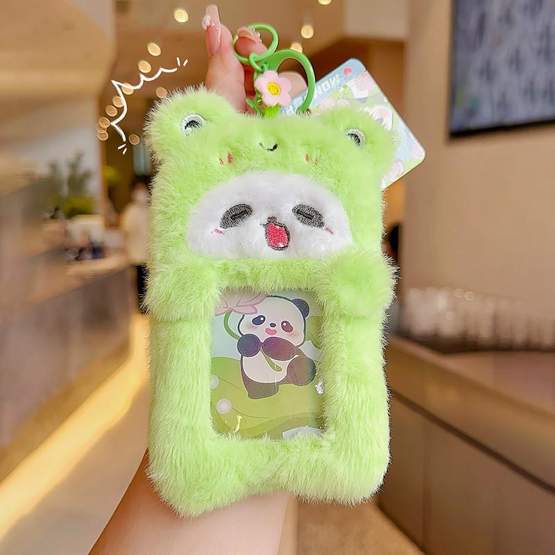 Rabbit Panda Frog Elephant Plush Ferrule Cute Cartoon Forest Children Gift Anime