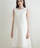 MAKE A TOAST Backhole Layered Dress Ivory Mbfsop001Iv