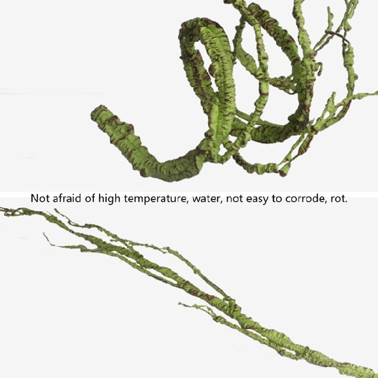 Natural Lookings Realistic Vine Safe Artificial Climbing Vine For Terrariums Decors For Various Amphibian Habitats