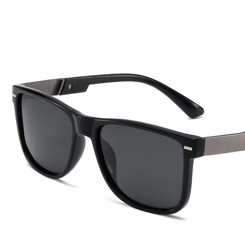 

Unisex Large Frame Decorative Glasses Square Style Wearing Sunglasses New Uv Resistant Sunglasses P1085
