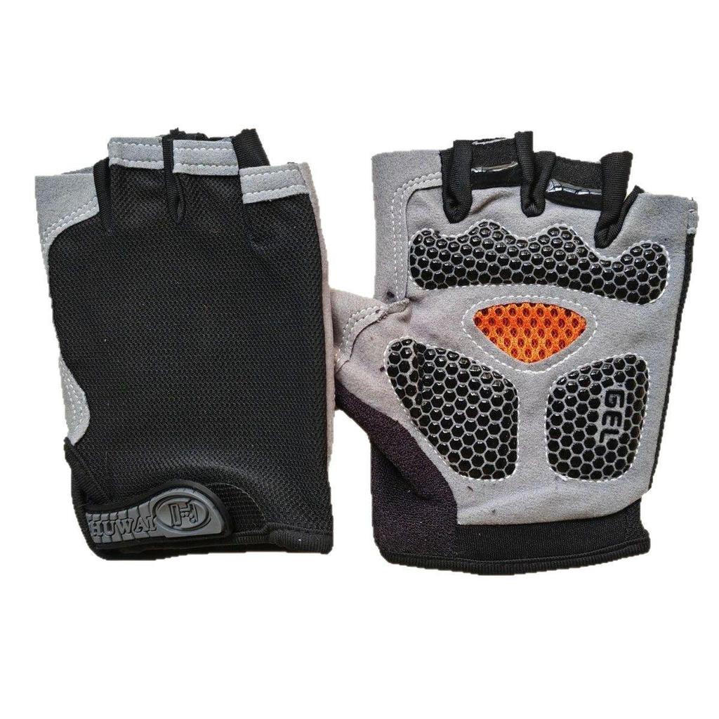 Unisex Half-Vinger Fiets Handschoenen - Antislip, Schokabsorberend, Ademend Mesh voor Sport, Fitness, Klimmen en Rijden