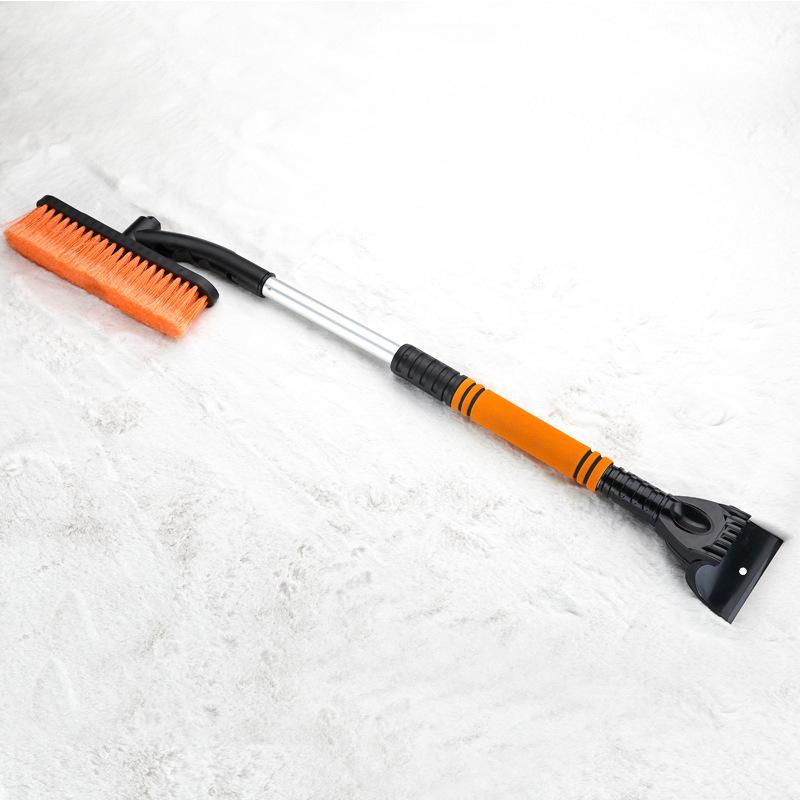 A Popular Three-in-one Multi-functional Snow Shovel, Suitable for The Popular Winter Car Snow Shovel оранжевый
