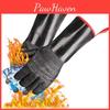 Durable Neoprene Rubber Bbq Gloves Heat Resistant Oil Proof Waterproof Cooking Gloves For Industrial Protection And Cleaning Work