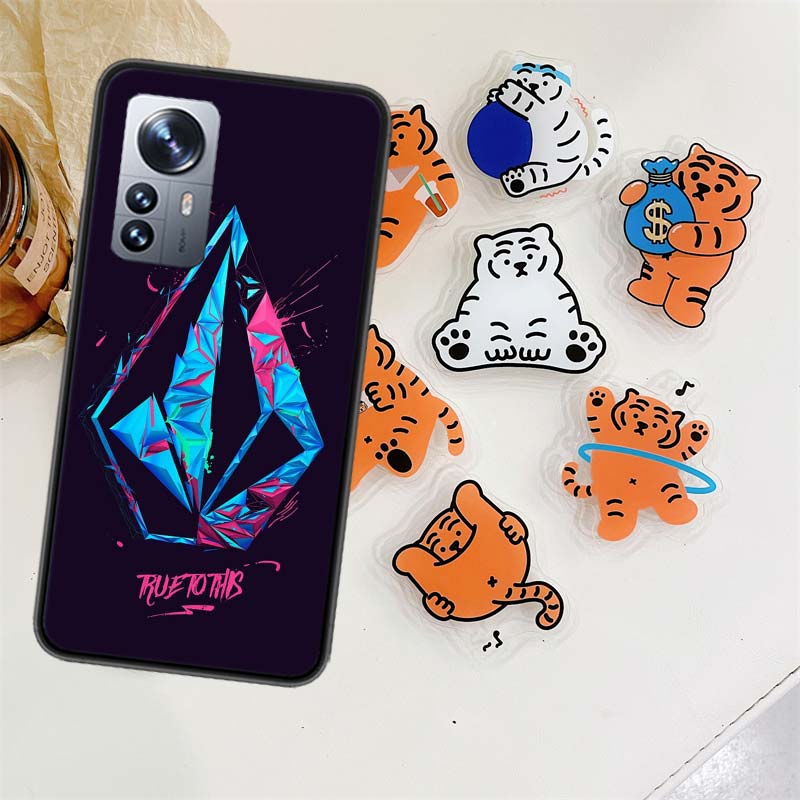 Volcom Logo Phone Case For Xiaomi Poco X7 F6 F5 Pro F7 14 Ultra Mi 15 11 Lite F3 M6 M5S M4 11T 10T Pro Cover Capa