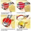 Xiaomi Heavy Duty Stainless Steel Adjustable Universal Jar Bottle Can Opener Multi Function Kitchen Gadget Effortless Lid Remover Tool