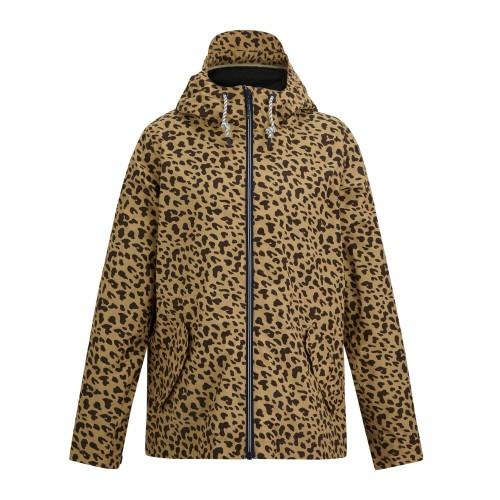 Regatta Womens/Ladies Bayletta Leopard Print Waterproof Jacket