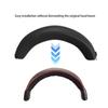 Universal Headsets Protector Soft Silicone Headband Cushion Replacement Headphone Headgear Cover for Cloud II III