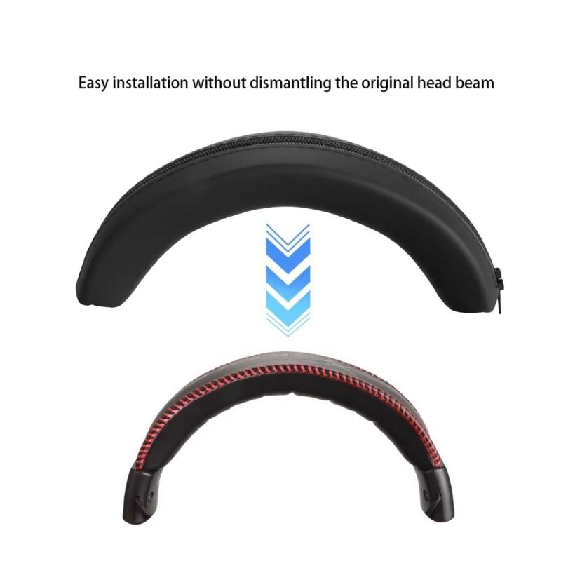 Universal Headsets Protector Soft Silicone Headband Cushion Replacement Headphone Headgear Cover for Cloud II III