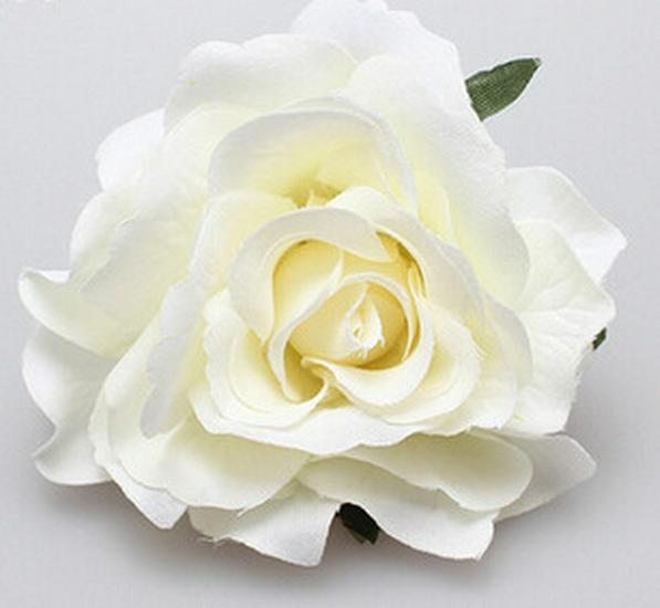 Bohemian Rose Lace Hair Clip and Brooch - Artificial Flower Accessory