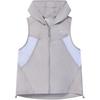 Fleece Fashion Casual Hooded Vest Women Vests F11W629705F