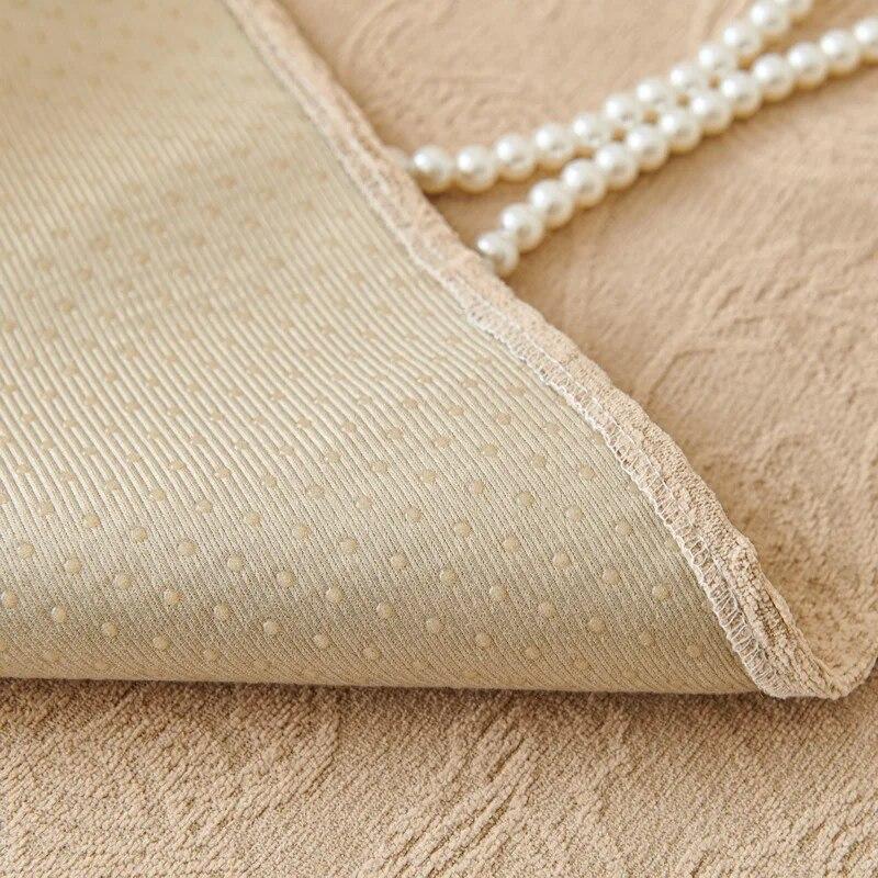 Universal Non-slip Solid Color Chenille New  Sofa Cover Lace Cover Cloth Cushion Cushion Sofa Cushion Four Seasons