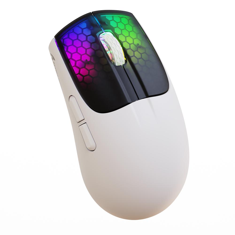 

Беспроводная игровая мышь, перезаряжаемая Bluetooth-совместимая механическая мышь, 5 передач, регулируемое разрешение, для компьютера, ПК, ноутбука, планшета Wireless