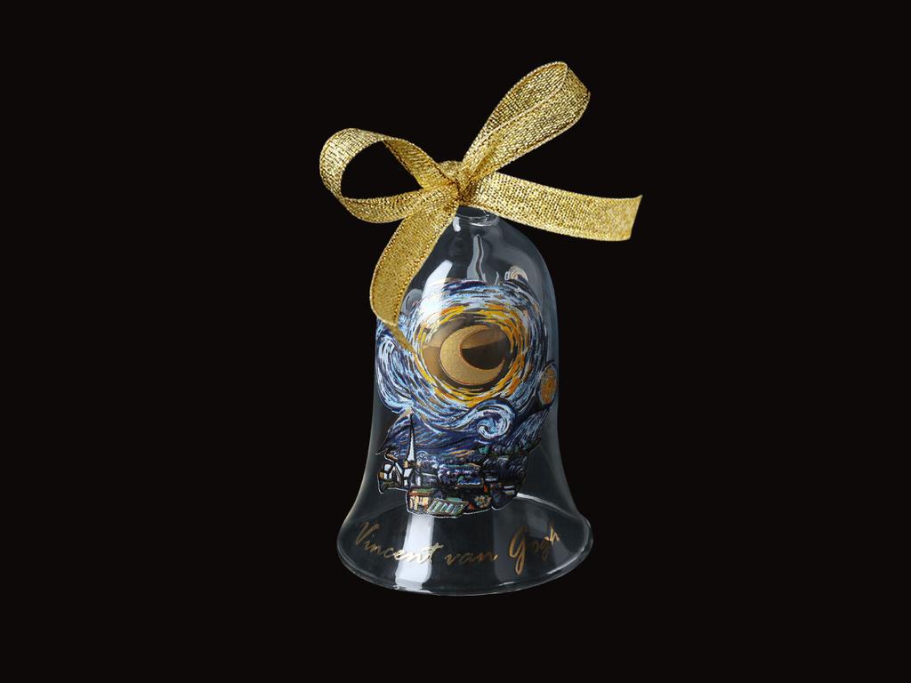 Decorative Porcelain Bell Van Gogh Starry Night Gift 1