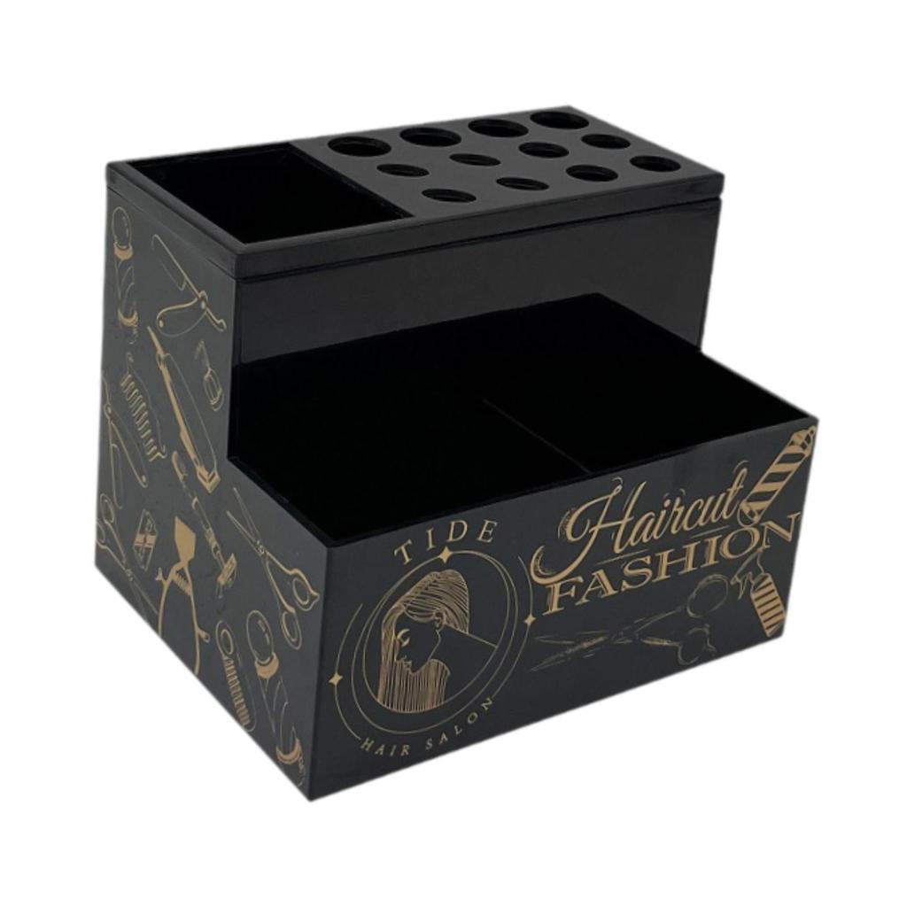 Salon Scherenhalter Ständer Friseur Zubehör Ständer Haarbürstenhalter Friseur Scherenständer für Kämme Bürsten Hairstyling