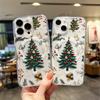 Applicable to Apple 17ProMax Christmas tree flower magnetic mobile phone case iPhone17 transparent 16/15 hard case