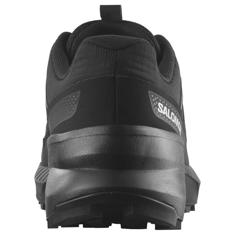 SALOMON Abrasion Resistant Low Top Trail Running Shoes Men's Black Gray Sneakers 475145