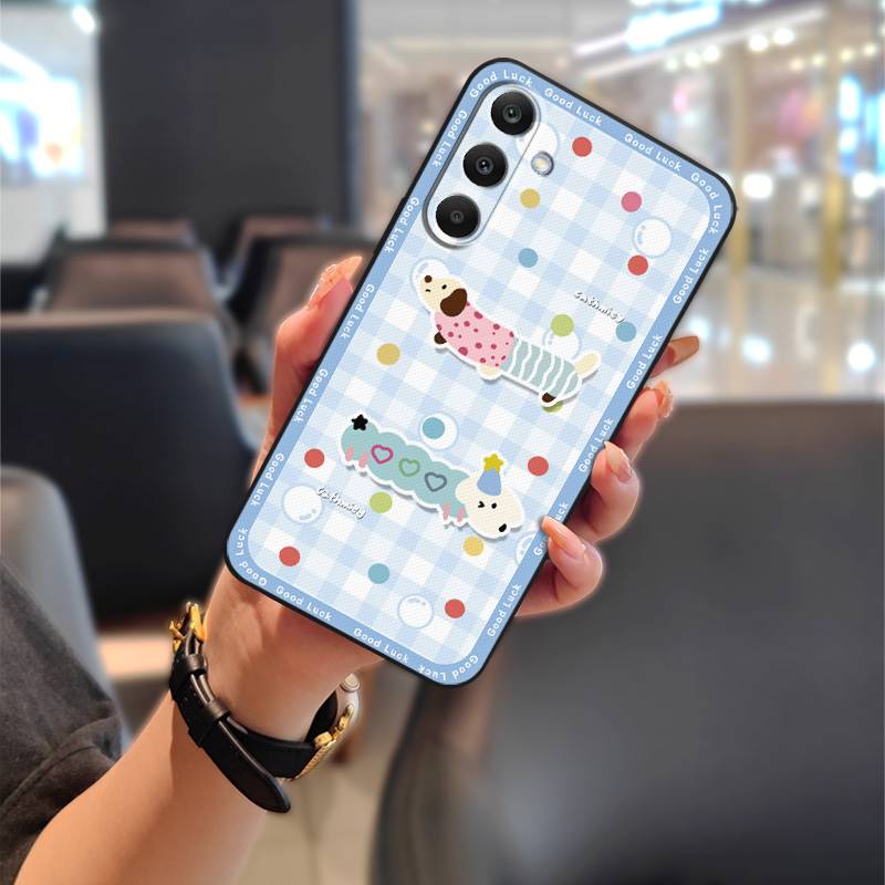 Back Cover Protective Phone Case For Samsung Galaxy A16 5G/SM-166P/E Silicone Anti-knock Durable Dirt-resistant TPU Cute