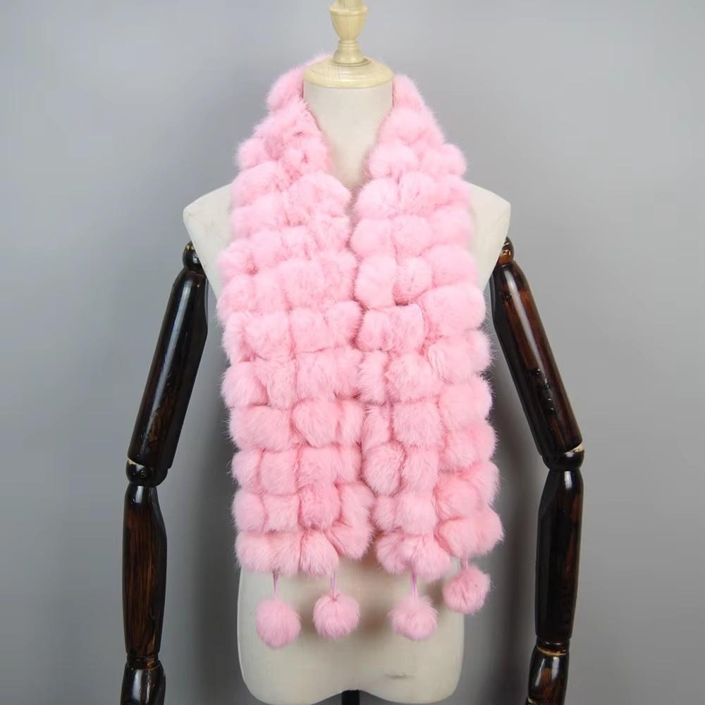 Thickened Fur Scarf Luxury Fur Fur Neckerchief Fashionable Long Scarves Women