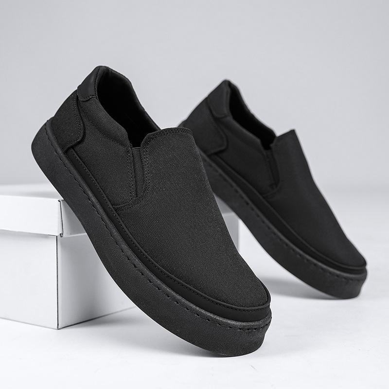 Summer breathable wear-resistant non-slip comfortable youth versatile soft-soled flying woven shoes fashion trend casual men's shoes