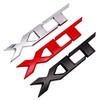1Pc 3D Metal Chrome Red Black Logo XLT Emblem Car Badge Rear Trunk Decal For RANGER XLT Stikcer Accessories