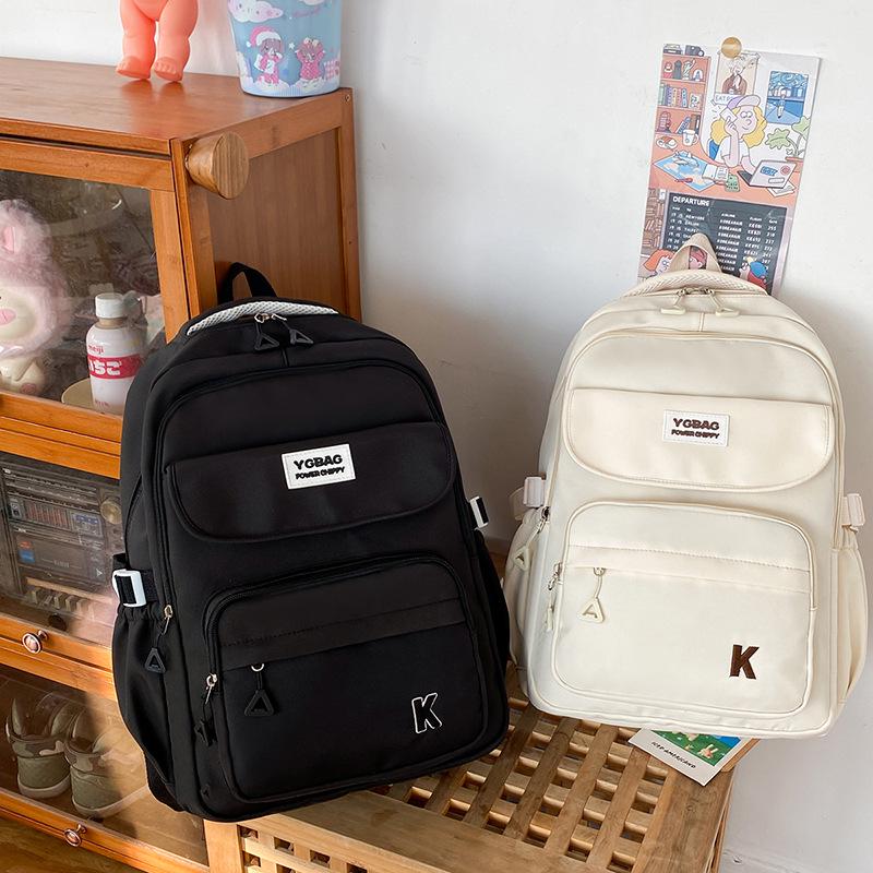 Koreanischer Harajuku-Stil Rucksack mit großem Fassungsvermögen, spritzwassergeschützt, modisch für Studentinnen