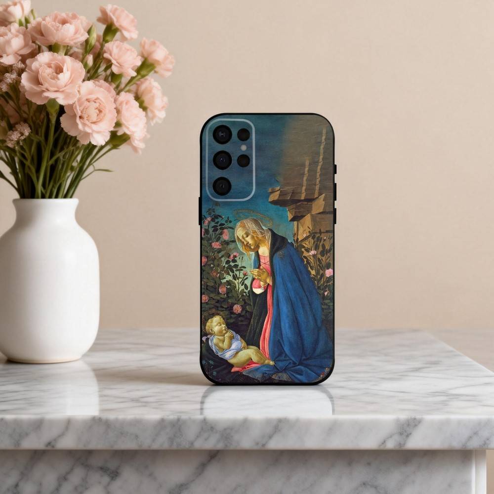 S-Sandro B-Botticelli R-Renaissance Phone Case For Samsung S25,S24,S21,S22,S23,S30,Ultra,S20,Plus,Others Soft Black Case