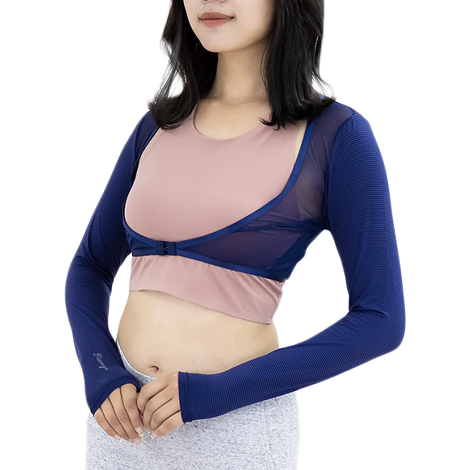 

Рукава Гольф Солнцезащитные Рукава [NADIYA] Рукава, Носить, Стильные, Женские, Защита, (военно-морской флот)