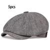Pălărie nouă casual pentru bărbați stil newsboy Primăvară Vară beretă subțire retro Pălărie pălării casual versatile șapcă octogonală Modă șepci Hip Hop gorras
