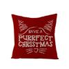 New Christmas Pillow Cover Printed Decorative Cushion Cover Home Sofa Cushion Linen Sofa Back