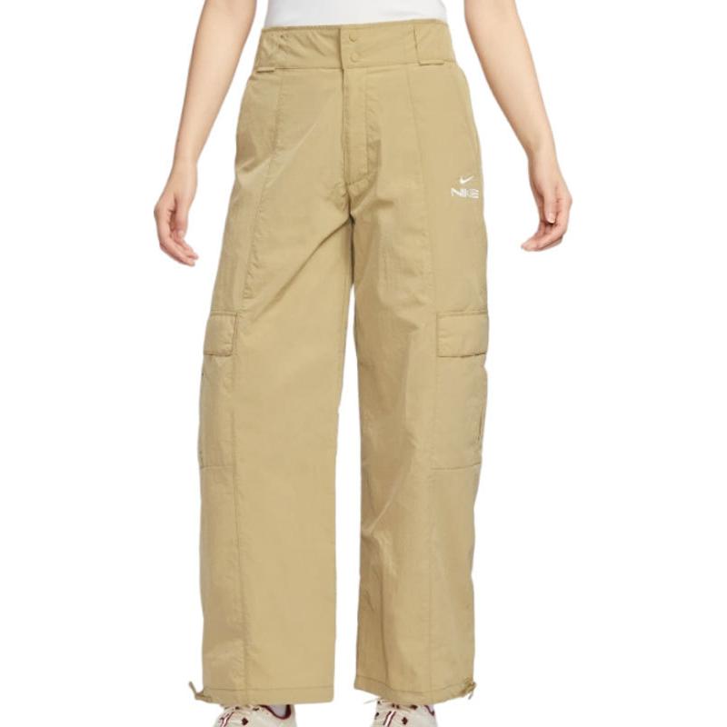 Nike Sportswear Year Of The Snake Limited Edition Casual Fashion Small Logo Cargo Pants Women pants Brown HV8460297