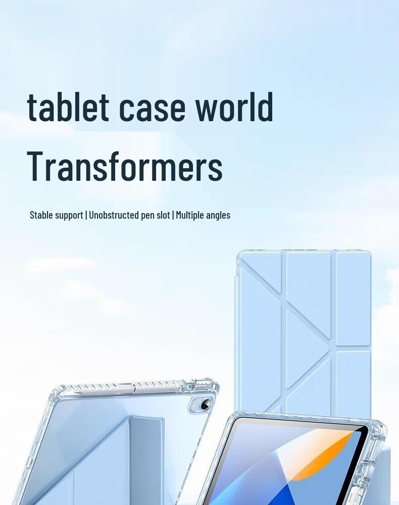 Protective Acrylic Case with Pen Slot for Huawei MatePad 11.5s Tablet - Anti-Bend 11" Shell