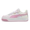 Women's White Pink Carina Street Low Top Sneakers 389390-22