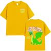 Dragon Loom World Tour 2025T T-shirt Rock Band Cartoon Dragon T-shirt Men's high quality fashion cotton short sleeve T-shirt