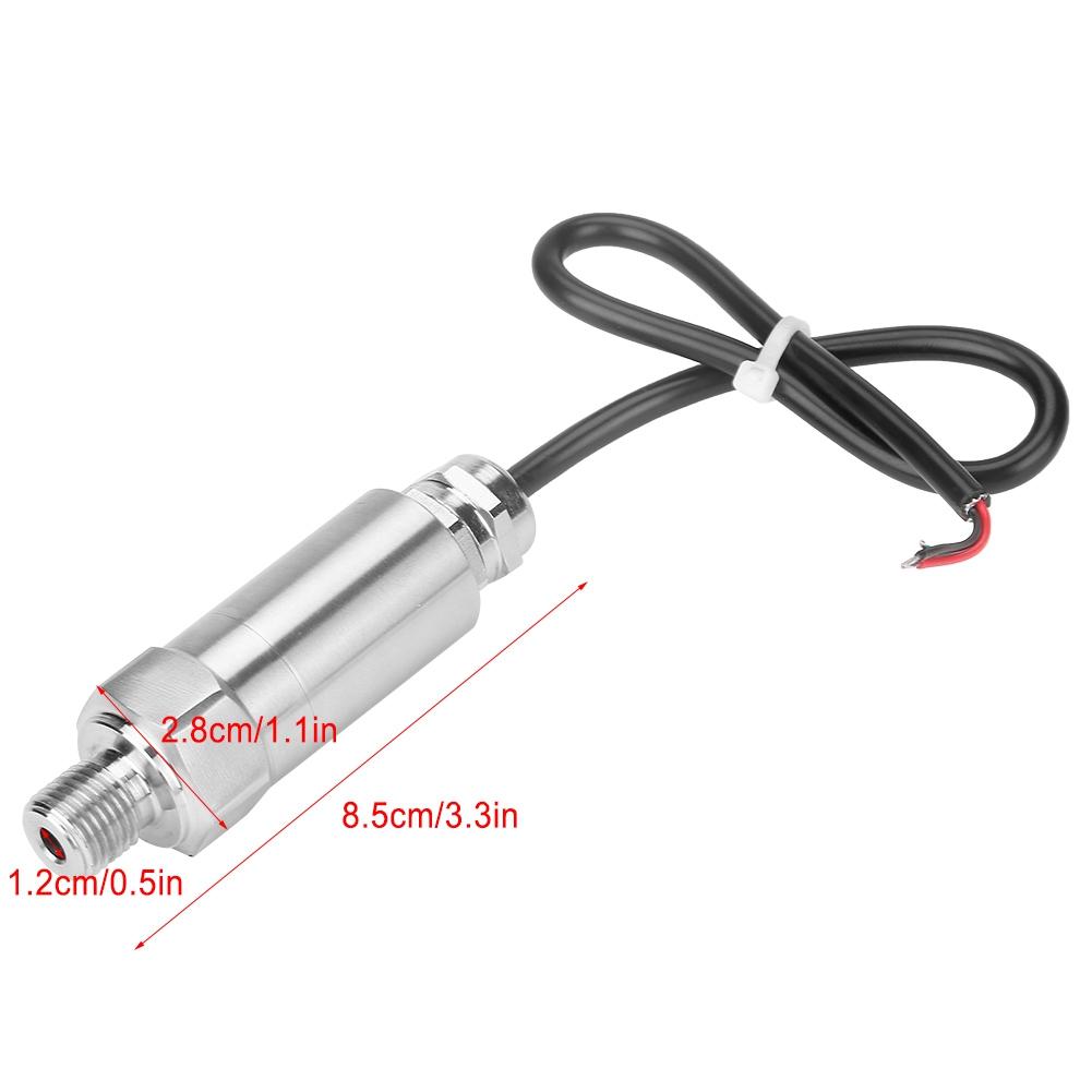 G1 4  DC 5V High Precision Pressure Transmitter Transducer 4 20MA for Water Gas Oil (0 50MPA)