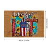Independence Day Door Mats Bathroom Bedroom Living Room Floor Mats Household Non- Carpet
