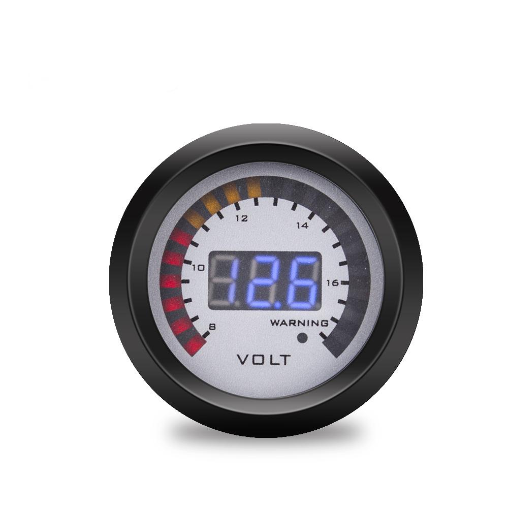 New 52mm Car Digital Gauge Boost/Water Temp/Vacuum/Oil Temp/Oil Pressure Tachometer/Volt/EGT Temp Gauge With LED Display Gauge