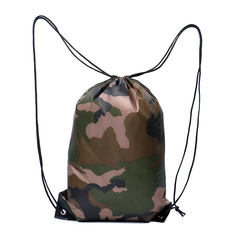 Drawstring Backpack Bag Lightweight Polyester Drawstring Gym Bag for Basketball, Gym, Outdoor Travel, Hiking and Beach