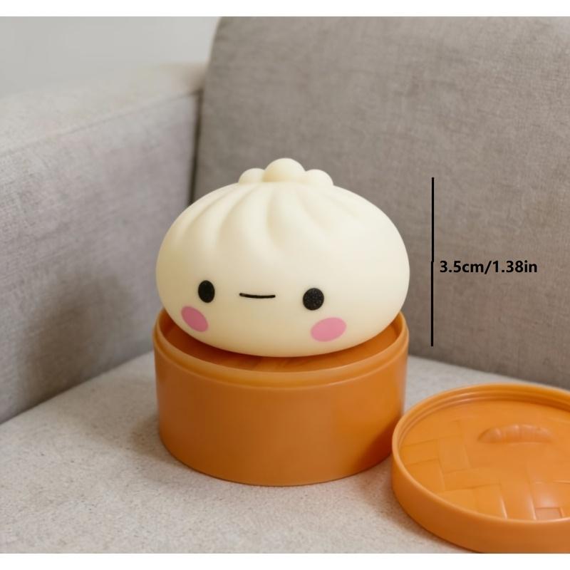 

Soft Elastic Bread Squeeze Toy, Cute Bun Stress Relief Ball, Adorable Sensory Fidget Squishy, Perfect Relaxing Stress Relief Gif