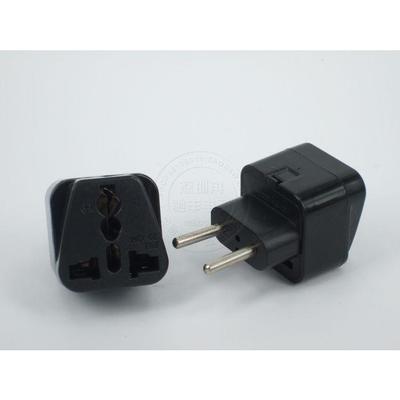 Hochwertiger EU-Reisestecker-Adapter-Sockel-Konverter 3A 220V