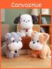 Cute Puppy Plush Toy Cartoon Animal Soft Fill Doll Children Gift Festival