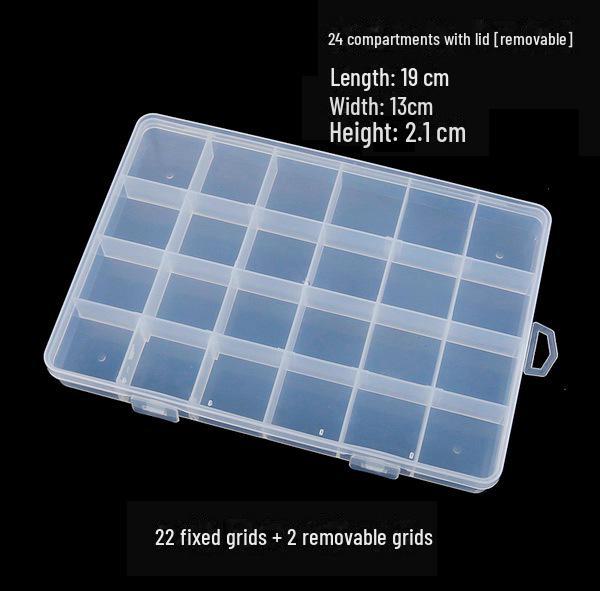 Clear Multifunctional Jewelry Storage Box