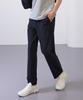 BASIC HOUSE Women'S Super Stretch Spandex Elastic Waist Straight Pants Black