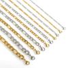 New Stainless Steel Titanium Steel NK3:1 Chain Chain American Vintage Hip Hop Cuban Punk Necklace