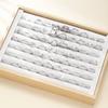 64Pcs/Set Vintage Geometric Rings For Women Silver Color Hollow Butterfly Pearl Crystal Rings Sets Trendy Wedding Party Jewelry