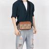 Coach X Disney Collaboration 22 Mickey Embroidered Color Block Multi-Slot Leather And Fabric Crossbody Bag Small Unisex Crossbody Bag CL960-B4KM